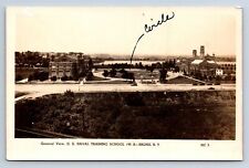 Vintage RPPC General View U.S. Naval Training School Bronx NY Navy Military a13 picture