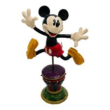 Disney Parks Jumping For Joy Mickey Mouse Figurine 10” Tall READ SUPER RARE picture
