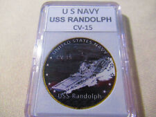 US NAVY - USS RANDOLPH CV-15 Challenge Coin picture