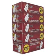 4 Aces Regular 100mm (100s) RYO Cigarette Tubes 200 Count Per Box (Pack of 5) picture