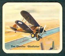 1940s GLOSTER Gladiator CRACKER JACK Fighter Planes V407 WW2 Card LOWNEY Canada picture