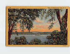 Postcard View of Chautauqua Lake New York USA picture