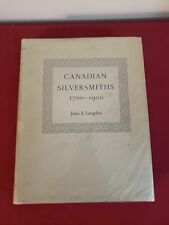 Rare Canadian Silversmiths - 1700-1900 - John Langdon - Stinehour Press HC 1966 picture