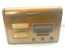 AM Westinghouse TUBE Radio PHONOGRAPH  WR180 , circa 1940's WOOD CABINET AS IS picture