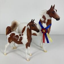 Breyer Reeves Model Horses Chubasco & Caravelle Saddlebred Weanling Champion Set picture