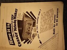Sa37 Ephemera 1920s advert cossor melody maker receiver  picture