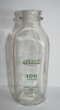 VINTAGE AVALON DAIRY LTD. MILK BOTTLE 106 YEARS 1906-2012 GREEN ACL 1 LITRE picture