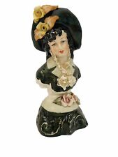Cordey Cybis Vintage Lady In Green Figurine 1940’s Production Era picture