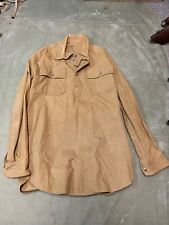 WWI US ARMY FLANNEL M1917 FIELD SHIRT- SIZE XL LONG, MADE BY GREAT WAR picture