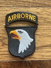 101st Airborne Shoulder Patch with tab US Army picture