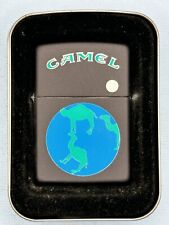 Vintage 1995 Camel World Black Matte Zippo Lighter NEW Rare picture
