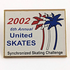 2002 United Skates Synchronized Skating Challenge Pin picture