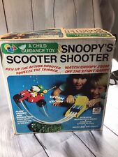 Snoopy Scooter Shooter Vintage 1965 Woodstock Toy picture