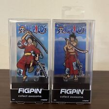 Figpin One Piece Luffytaro #1621 COMMON & Luffytaro #1622 CHASE LE 500 IN HAND picture