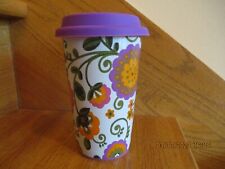 Longaberger Imagine Travel Cup & Purple Lid double walled *shipping included* picture