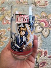 Vintage 1983 Star Wars Return of the Jedi Drinking Glass Burger King Coca Cola picture