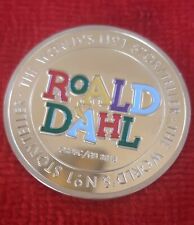 ROALD DAHL CHARLIE & CHOCALATE FACTORY GOLD TONE  COIN (PIXAR DISNEY CLASSIC   picture