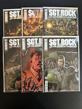 Sgt Rock Vs The Army of the Dead 2022 Complete Set 1, 2, 3, 4, 5, 6 🔥🔥 picture