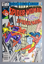 Spider-Woman #20 Spider-Man 1st Meeting Marvel 1979 HIGH GRADE Newsstand picture