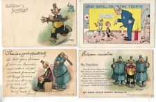 LOT OF 4 EARLY 20TH CENTURY POLICE POST CARDS ~LOT 16~ picture