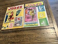 Lot Of 2 POPULAR JOKES 1969 Spicy Cartoon Magazines Fresh & Breezy BILL WARD picture