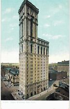 New York City Times Building 1910 Near Mint Unused  picture