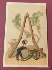 ANTIQUE VICTORIAN TRADE CARD LYNN MASS SOAP COLORFUL SCRAPBOOKING CRAFTING picture