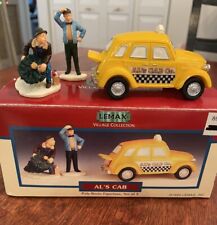 Lemax 1999 Al’s Cab Christmas Village Collection With Original Box picture