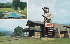 Valley View Lodge Motel Townsend Tennessee Postcard 1960's picture