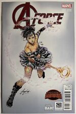 A-Force 1 Siya Oum BAM Variant  Singularity First Appearance Marvel Comic 2015 picture
