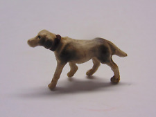 Vintage Miniature Solid Hard Plastic Bluetick Coonhound Bird Dog 1