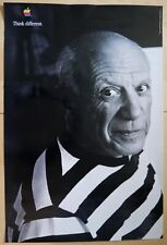 Vintage Apple Think Different Poster  - Picasso 24x36