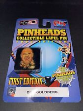 Goldberg Pinheads Lapel Pin 1st Edition 1999 Vintage WWF WWE WCW NWO picture