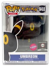 Funko Pop Games Pokémon Umbreon Flocked #948 Chalice Exclusive with Protector picture