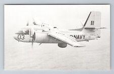 Canadian S2F Tracker Anti Submarine Aircraft, Navy, Antique Vintage Postcard picture
