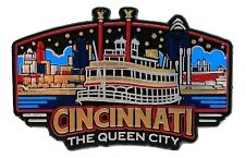 Cincinnati Ohio the Queen City Skyline Fridge Magnet  picture