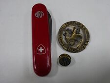 Vintage NRA Swiss Army Knife Blackinton NRA Pin & Lapel p[in Lot 3 each picture
