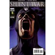 Silent War #4 in Near Mint minus condition. Marvel comics [k| picture