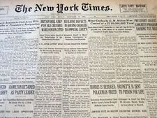 1936 DECEMBER 18 NEW YORK TIMES - D. M. MILTON WINS CONTROL OF TRUST - NT 6700 picture