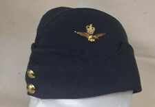 Regulation RAF Officers Side Cap 58 cm size / Side Hat Red Lining with velvet picture