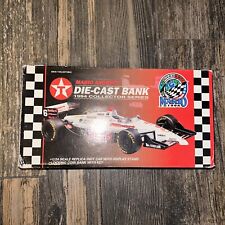 Texaco Mario Andretti Die Cast Bank 1994 Collector Series 1:24.  New in box. picture