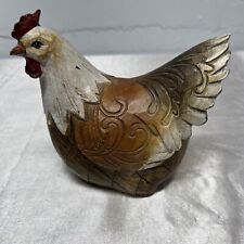 Wooden Painted Chicken picture
