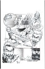 Bloke's Terrible Tomb of Terror #16 the Devil appears original inks picture