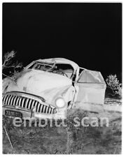 Original Negative, Crashed Buick Car over Bank, 1954 Fish Ranch Rd. Oakland CA picture