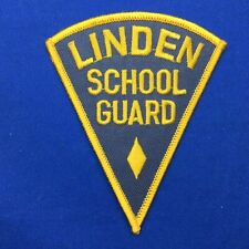 Linden N.J. School Guard Obsolete Cloth Patch picture