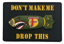 Dropping F Bomb Patch [3D-PVC Rubber -Hook Fastener -DB2] picture