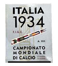 1934 World Cup Sticker Album - Italy - Hard Cover - 300/300 - Brazil - ALOLLA picture