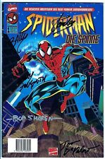 SPIDER-MAN DIE SPINNE #1~SIGNED STAN LEE~BAGLEY~DeFALCO~FINGEROTH~1994 ~GERMANY picture