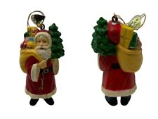 Silvestri Santa Ornament Christmas Tree Figurine Gifts Vintage 1980s Collectible picture
