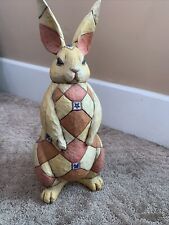 Heartwood Creek Enesco Rabbit Easter Jim Shore Retired Figurine 4002238Bunny 16” picture